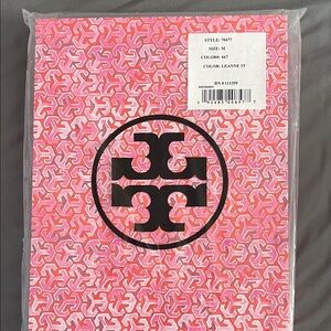 Tory Burch Pink Pajama Set in Gift Box. NWT Size Medium